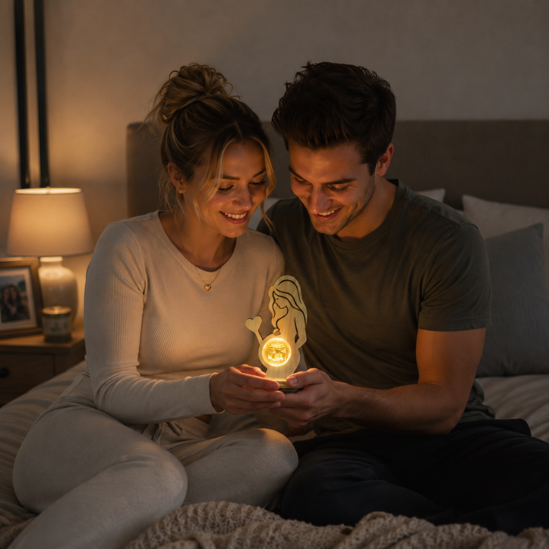Personalized 3D Crystal Ball Pregnancy